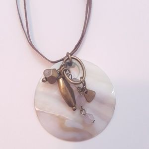 Natural shell necklace